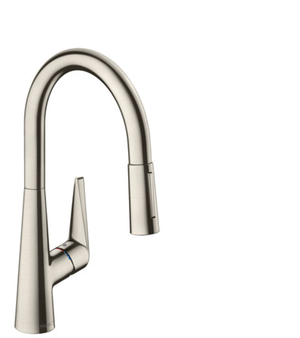 https://raleo.de:443/files/img/11eeea41e36b2dd092906bba4399b90c/size_l/Hansgrohe-HG-Spueltischmischer-200-Talis-M51-Ausziehbrause-2jet-sBox-edelstahl-optik-73851800 gallery number 1